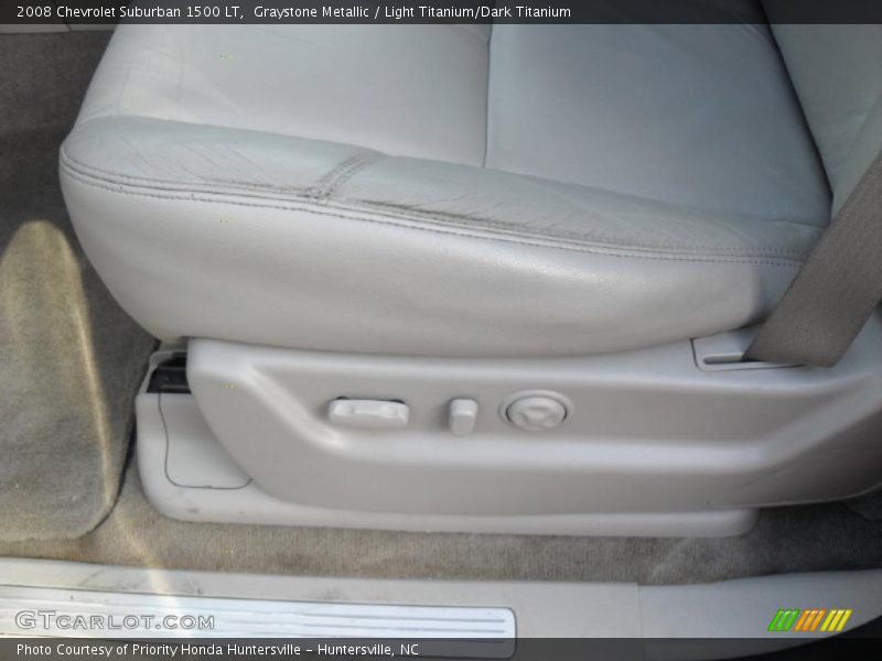 Graystone Metallic / Light Titanium/Dark Titanium 2008 Chevrolet Suburban 1500 LT
