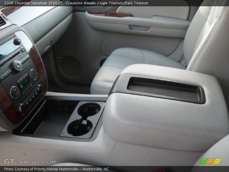 Graystone Metallic / Light Titanium/Dark Titanium 2008 Chevrolet Suburban 1500 LT