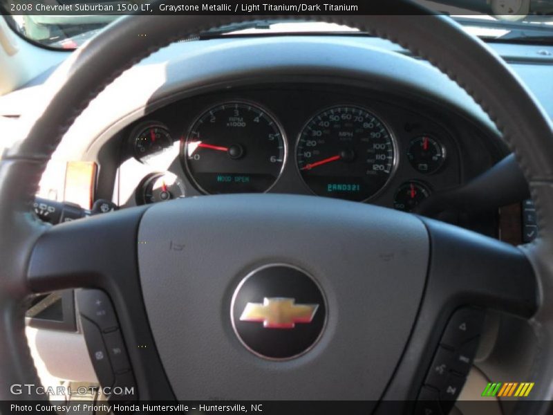 Graystone Metallic / Light Titanium/Dark Titanium 2008 Chevrolet Suburban 1500 LT