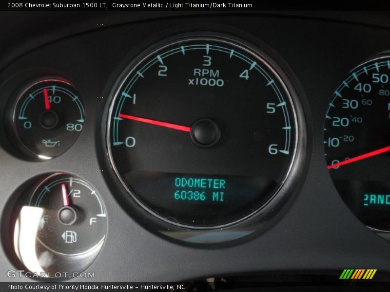 Graystone Metallic / Light Titanium/Dark Titanium 2008 Chevrolet Suburban 1500 LT