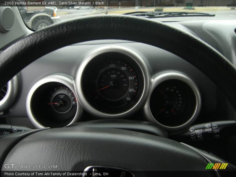 Satin Silver Metallic / Black 2003 Honda Element EX AWD