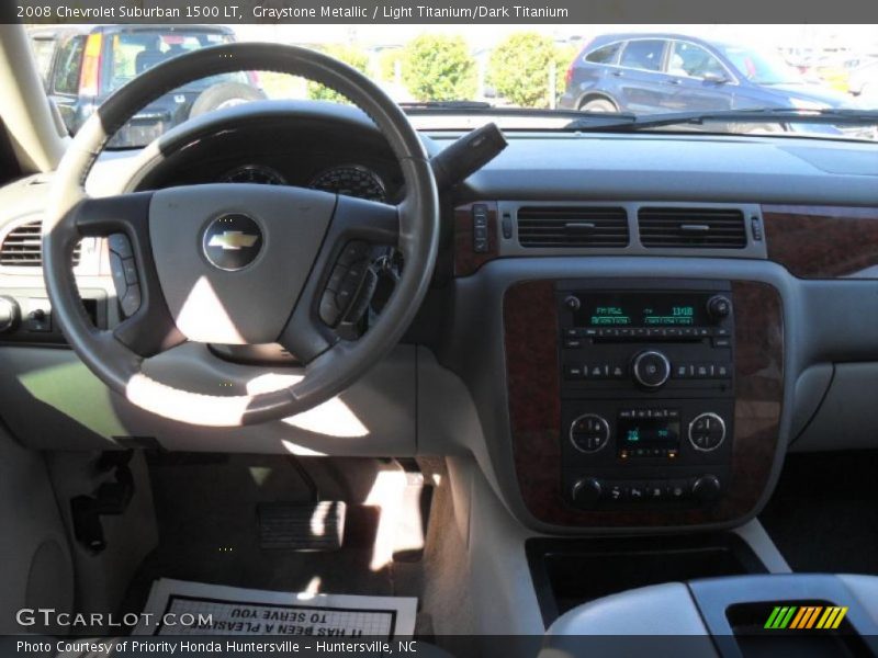 Graystone Metallic / Light Titanium/Dark Titanium 2008 Chevrolet Suburban 1500 LT
