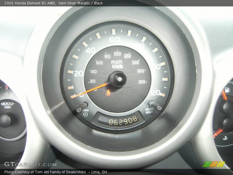Satin Silver Metallic / Black 2003 Honda Element EX AWD