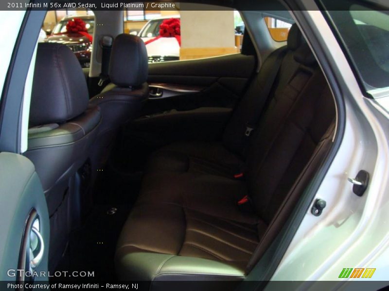 Liquid Platinum / Graphite 2011 Infiniti M 56x AWD Sedan