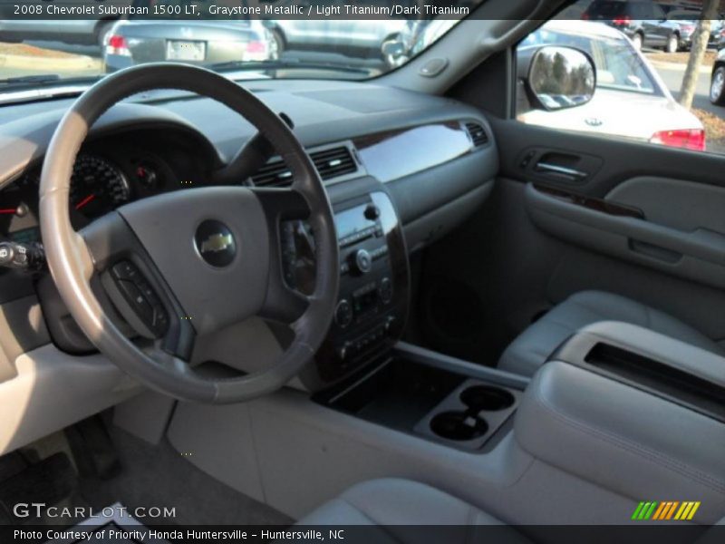 Graystone Metallic / Light Titanium/Dark Titanium 2008 Chevrolet Suburban 1500 LT