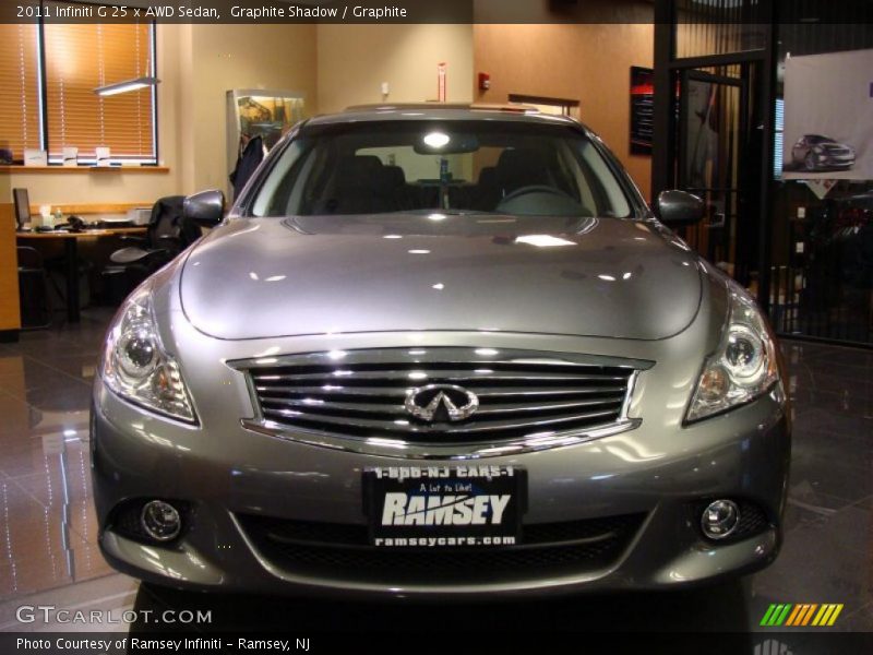 Graphite Shadow / Graphite 2011 Infiniti G 25 x AWD Sedan