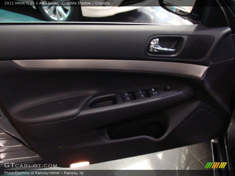 Graphite Shadow / Graphite 2011 Infiniti G 25 x AWD Sedan