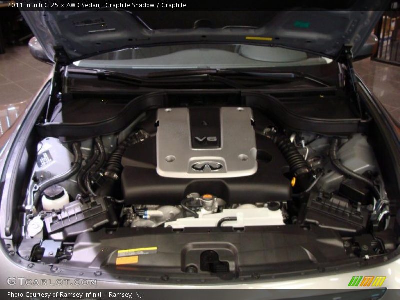  2011 G 25 x AWD Sedan Engine - 2.5 Liter DOHC 24-Valve CVTCS V6