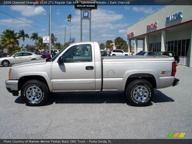 Sandstone Metallic / Dark Charcoal 2006 Chevrolet Silverado 1500 Z71 Regular Cab 4x4