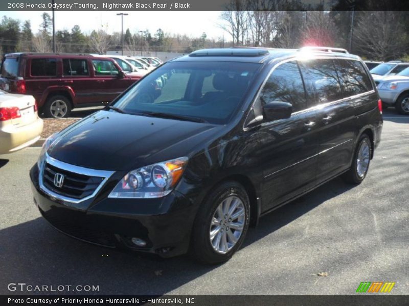 Nighthawk Black Pearl / Black 2008 Honda Odyssey Touring