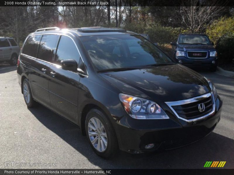 Nighthawk Black Pearl / Black 2008 Honda Odyssey Touring
