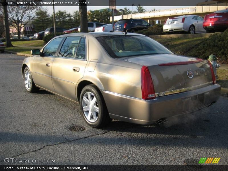 Radiant Bronze Metallic / Shale 2006 Cadillac DTS
