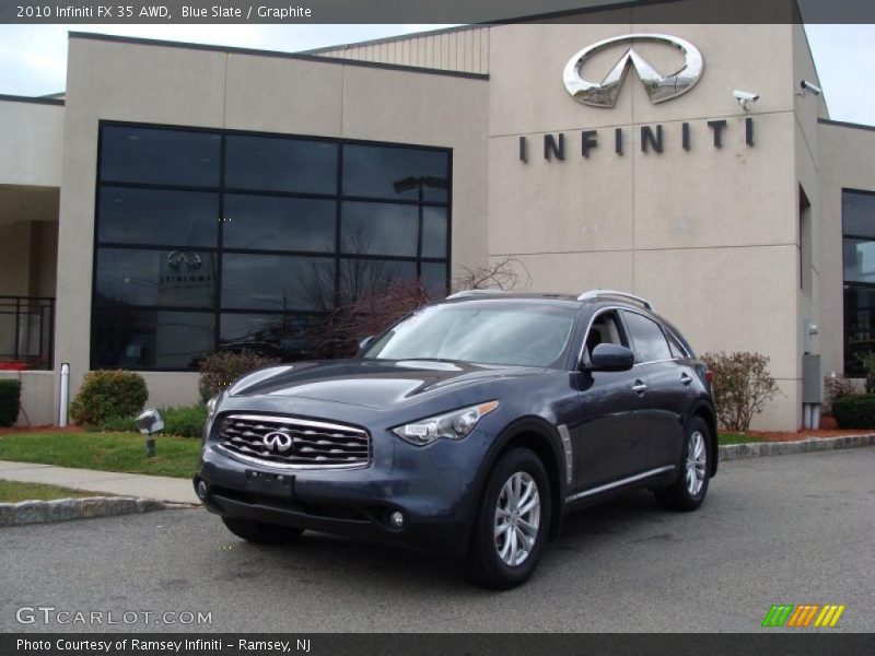 Blue Slate / Graphite 2010 Infiniti FX 35 AWD