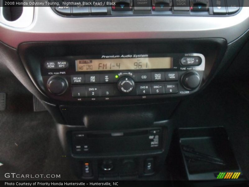 Nighthawk Black Pearl / Black 2008 Honda Odyssey Touring