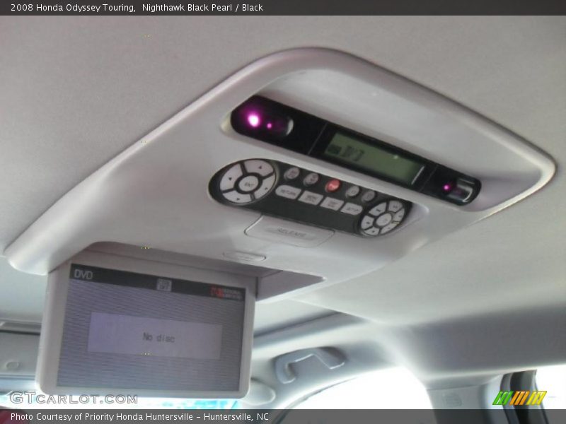 Controls of 2008 Odyssey Touring