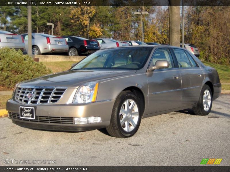 Radiant Bronze Metallic / Shale 2006 Cadillac DTS