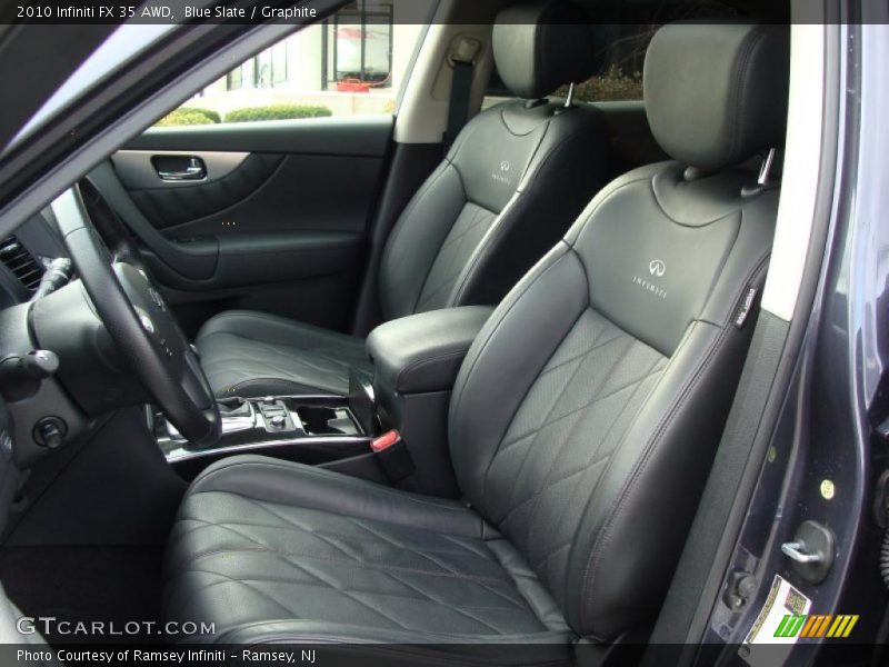  2010 FX 35 AWD Graphite Interior