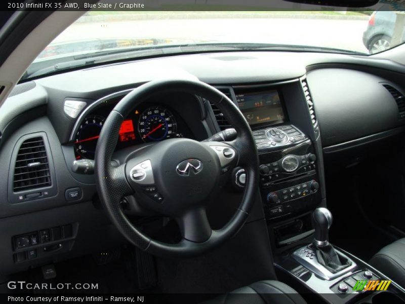  2010 FX 35 AWD Graphite Interior