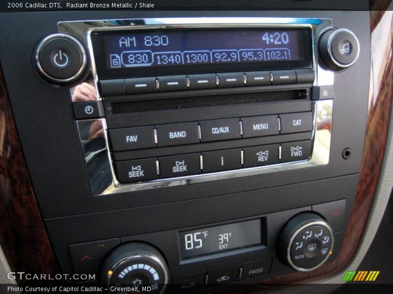 Radiant Bronze Metallic / Shale 2006 Cadillac DTS