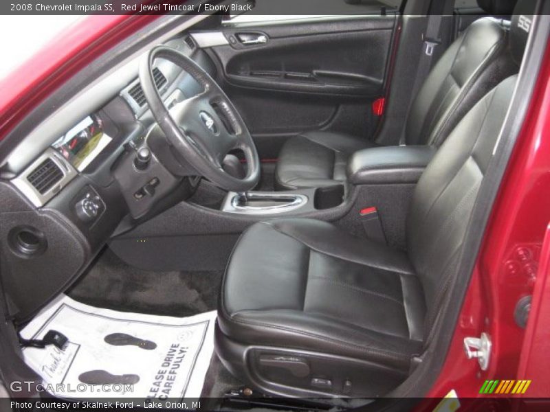 Red Jewel Tintcoat / Ebony Black 2008 Chevrolet Impala SS