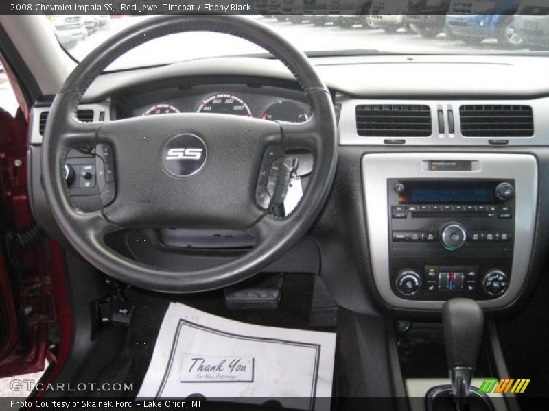 Red Jewel Tintcoat / Ebony Black 2008 Chevrolet Impala SS