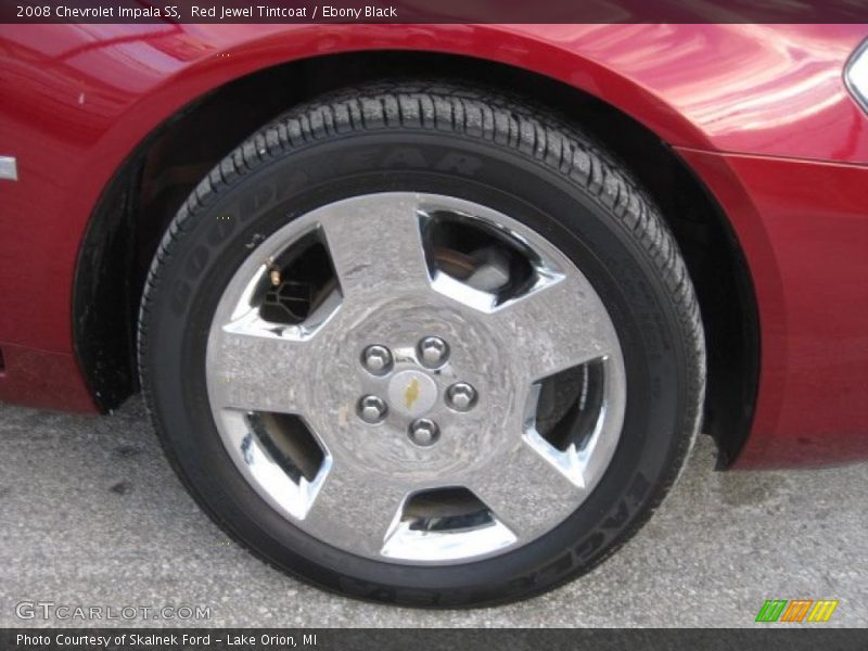 Red Jewel Tintcoat / Ebony Black 2008 Chevrolet Impala SS