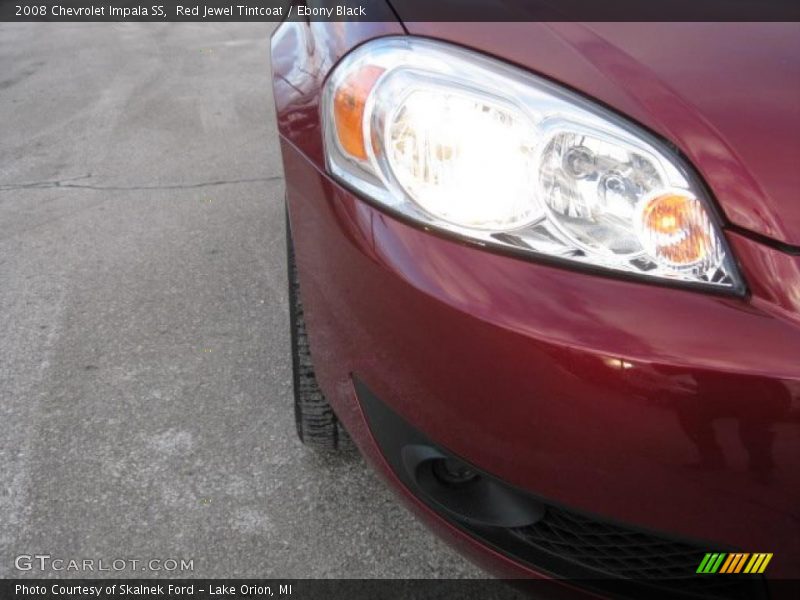 Red Jewel Tintcoat / Ebony Black 2008 Chevrolet Impala SS