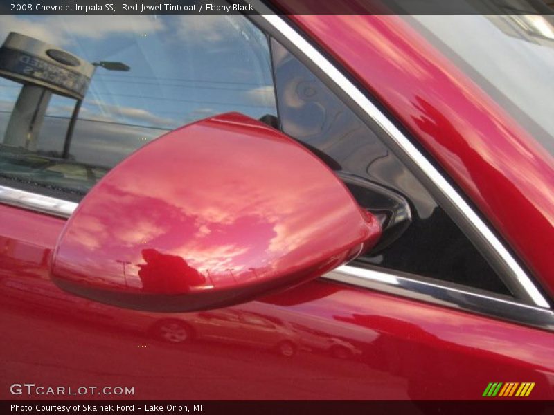 Red Jewel Tintcoat / Ebony Black 2008 Chevrolet Impala SS