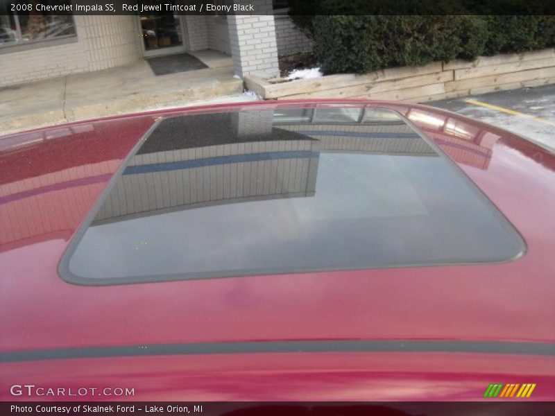 Red Jewel Tintcoat / Ebony Black 2008 Chevrolet Impala SS
