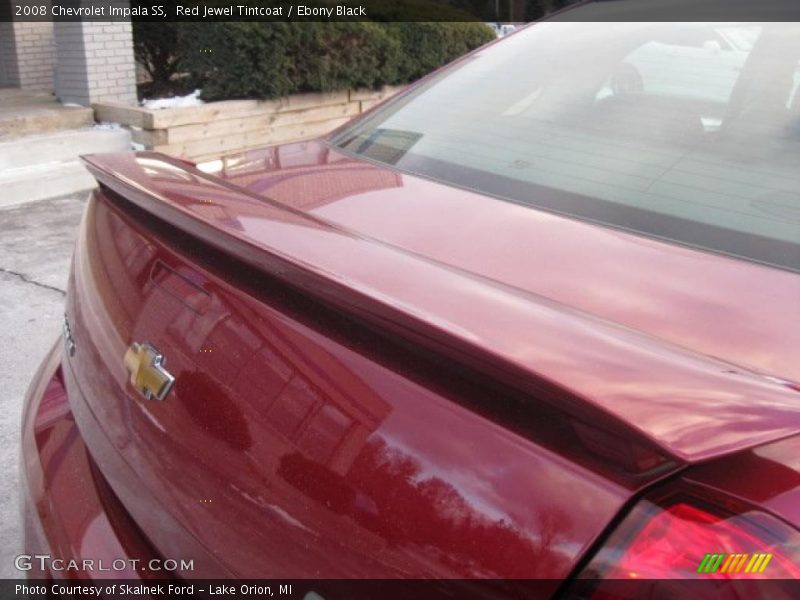 Red Jewel Tintcoat / Ebony Black 2008 Chevrolet Impala SS