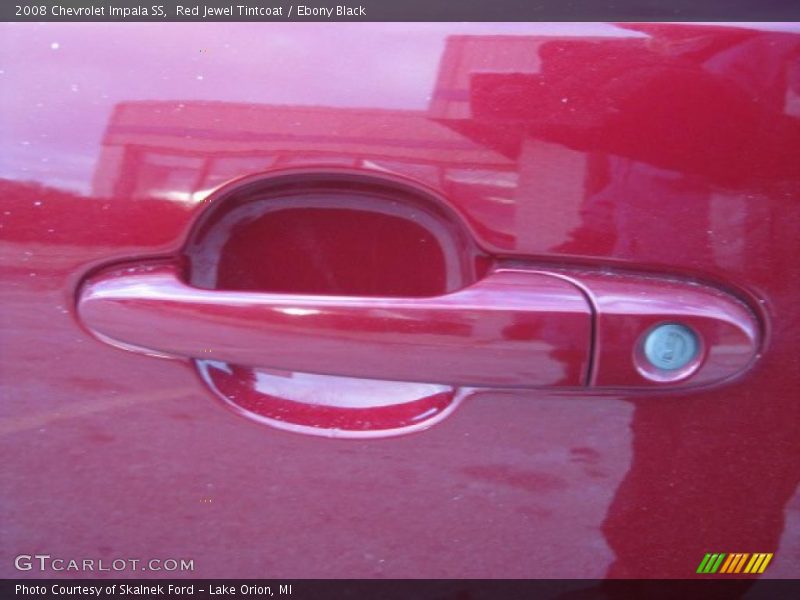 Red Jewel Tintcoat / Ebony Black 2008 Chevrolet Impala SS