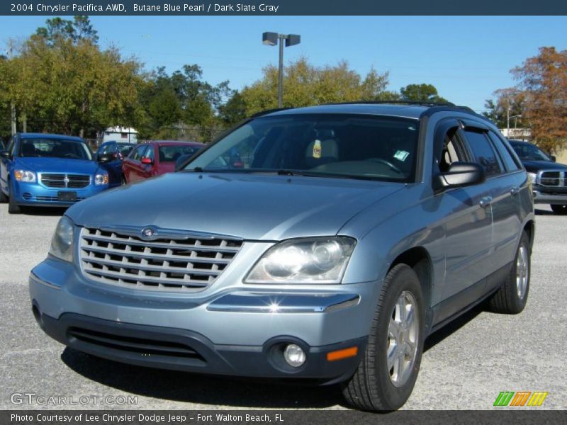 Butane Blue Pearl / Dark Slate Gray 2004 Chrysler Pacifica AWD