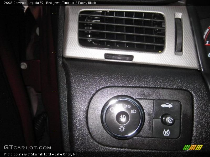 Red Jewel Tintcoat / Ebony Black 2008 Chevrolet Impala SS