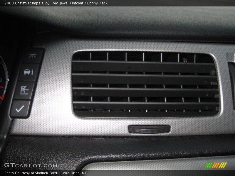 Red Jewel Tintcoat / Ebony Black 2008 Chevrolet Impala SS