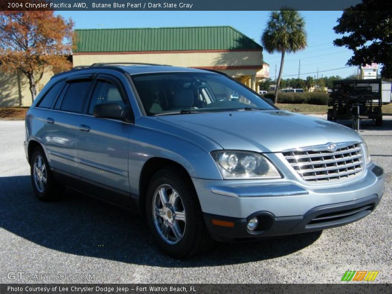 Butane Blue Pearl / Dark Slate Gray 2004 Chrysler Pacifica AWD