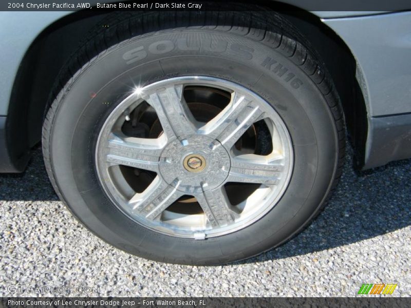 Butane Blue Pearl / Dark Slate Gray 2004 Chrysler Pacifica AWD