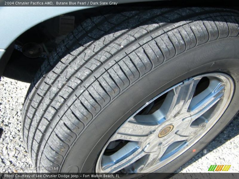 Butane Blue Pearl / Dark Slate Gray 2004 Chrysler Pacifica AWD