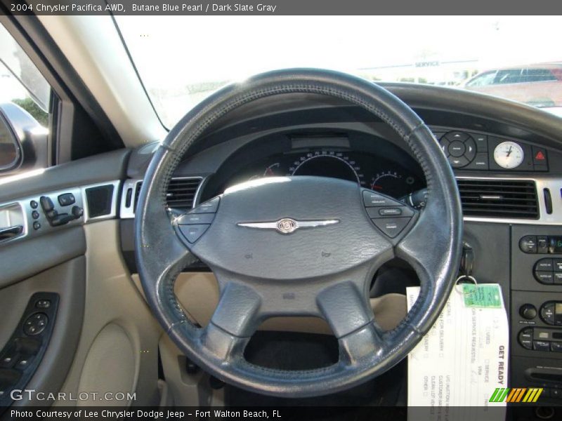 Butane Blue Pearl / Dark Slate Gray 2004 Chrysler Pacifica AWD