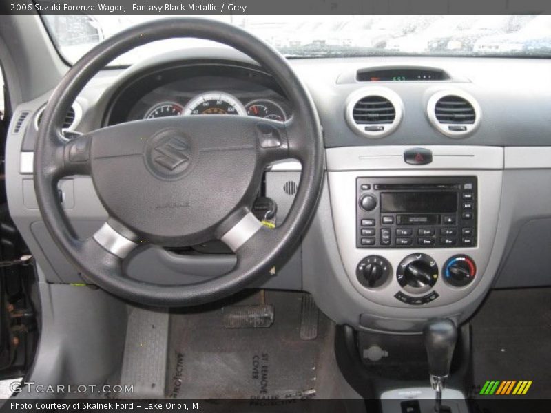 Fantasy Black Metallic / Grey 2006 Suzuki Forenza Wagon