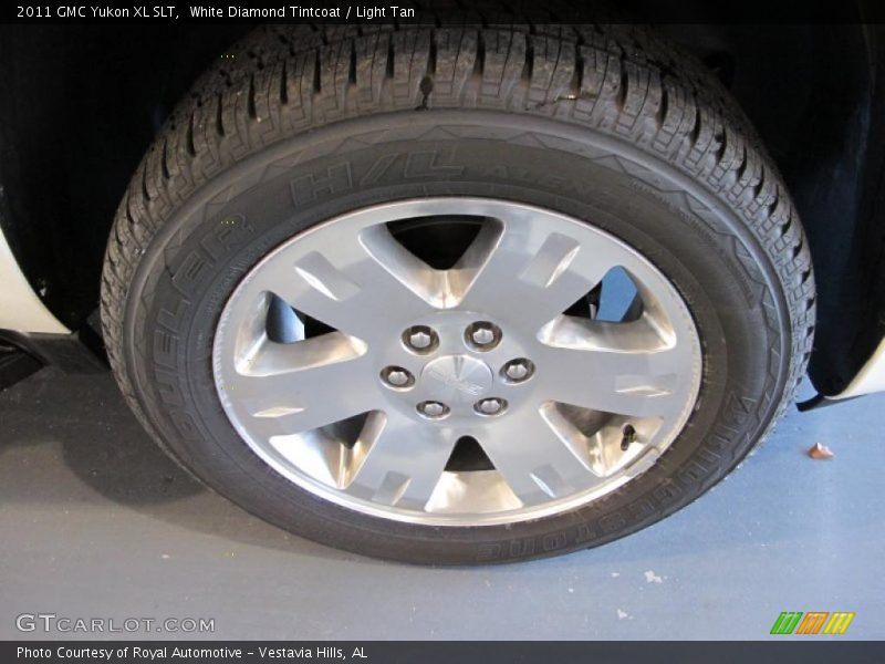 White Diamond Tintcoat / Light Tan 2011 GMC Yukon XL SLT