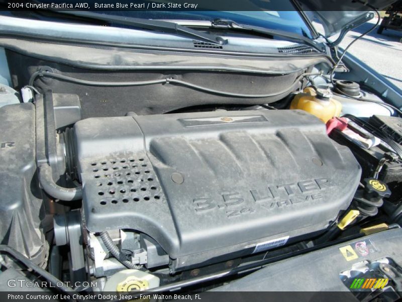 Butane Blue Pearl / Dark Slate Gray 2004 Chrysler Pacifica AWD
