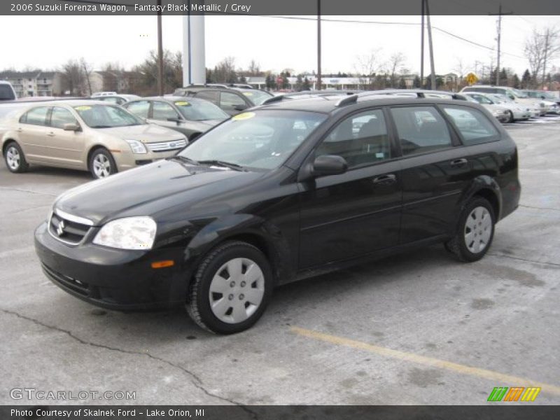Fantasy Black Metallic / Grey 2006 Suzuki Forenza Wagon
