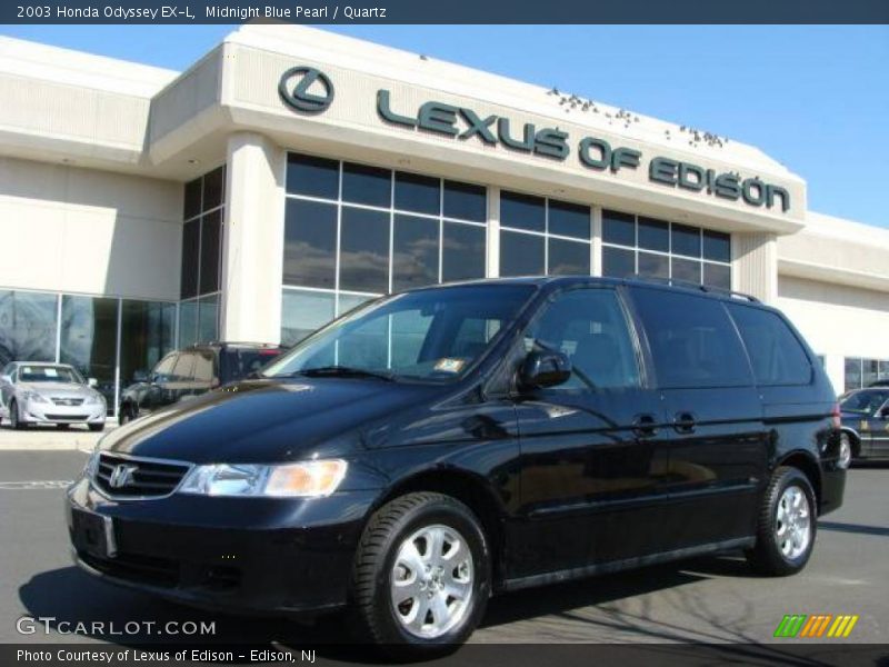 Midnight Blue Pearl / Quartz 2003 Honda Odyssey EX-L
