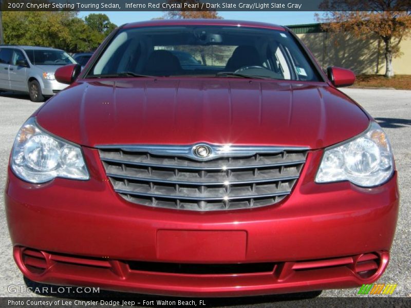 Inferno Red Crystal Pearl / Dark Slate Gray/Light Slate Gray 2007 Chrysler Sebring Touring Sedan