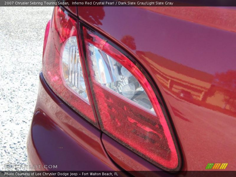 Inferno Red Crystal Pearl / Dark Slate Gray/Light Slate Gray 2007 Chrysler Sebring Touring Sedan