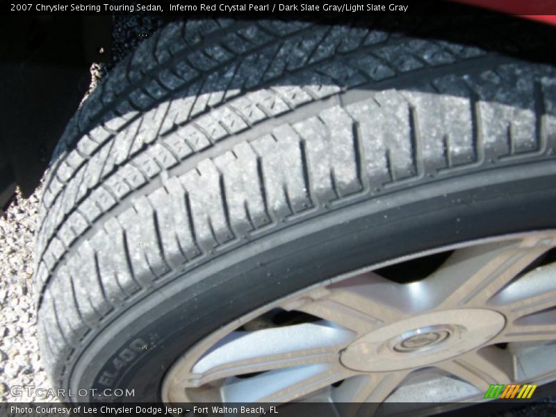 Inferno Red Crystal Pearl / Dark Slate Gray/Light Slate Gray 2007 Chrysler Sebring Touring Sedan