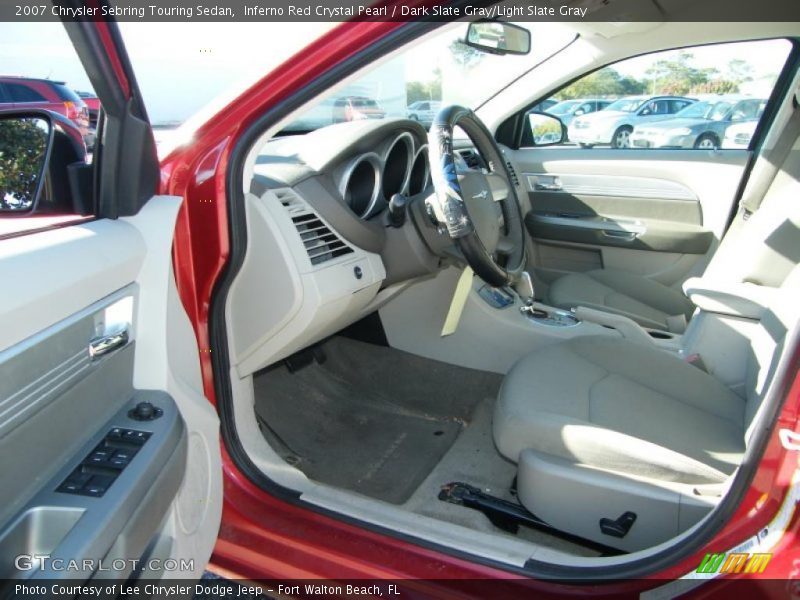 Inferno Red Crystal Pearl / Dark Slate Gray/Light Slate Gray 2007 Chrysler Sebring Touring Sedan