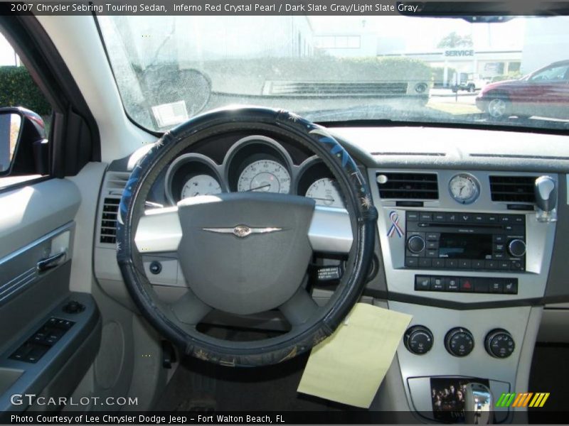 Inferno Red Crystal Pearl / Dark Slate Gray/Light Slate Gray 2007 Chrysler Sebring Touring Sedan