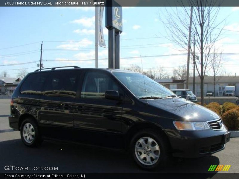 Midnight Blue Pearl / Quartz 2003 Honda Odyssey EX-L