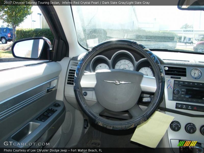 Inferno Red Crystal Pearl / Dark Slate Gray/Light Slate Gray 2007 Chrysler Sebring Touring Sedan